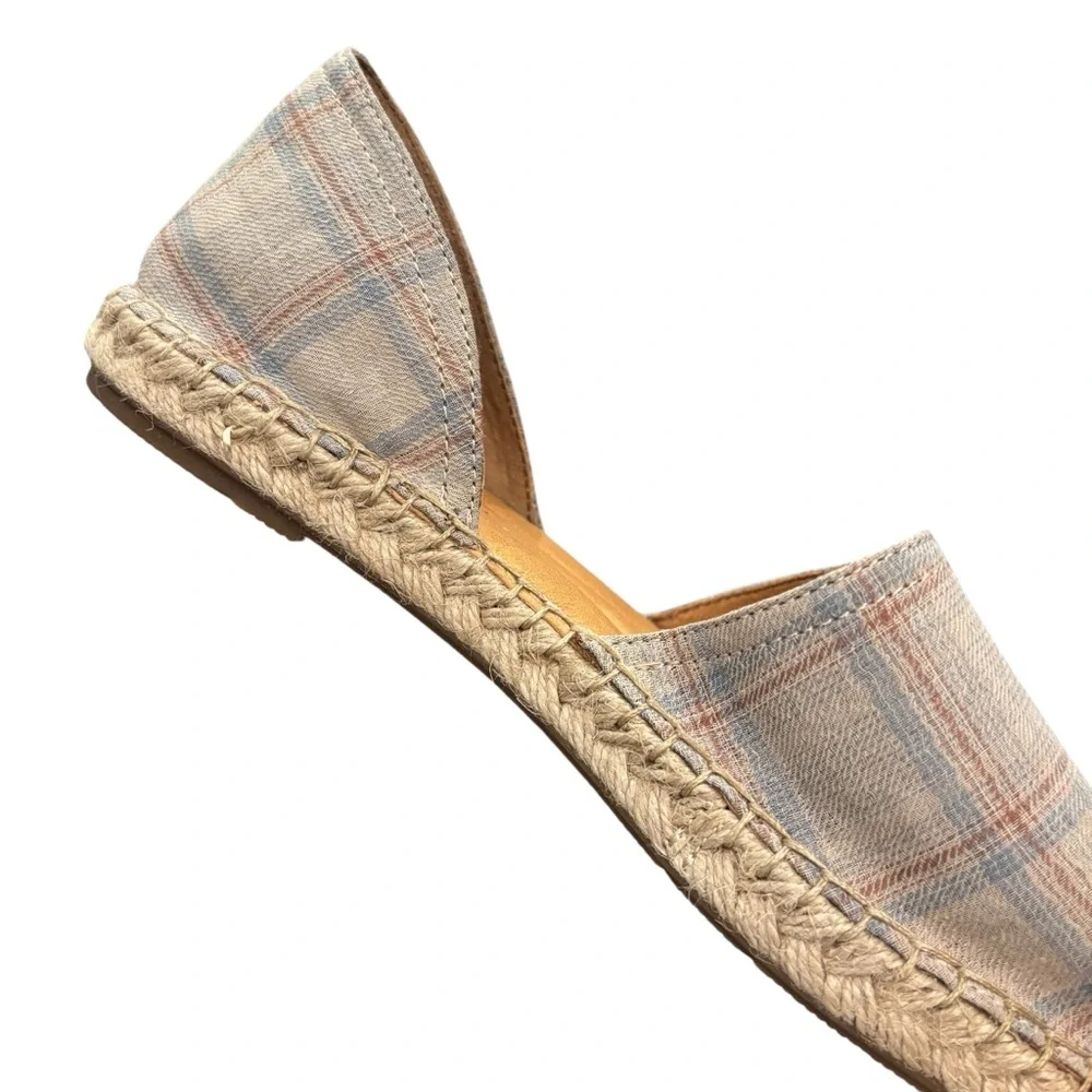 BORN Women's Espadrille Plaid Seak Sandal 10